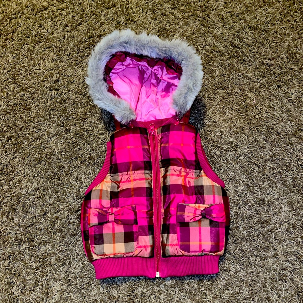 Girls puffer vest 18-24 months